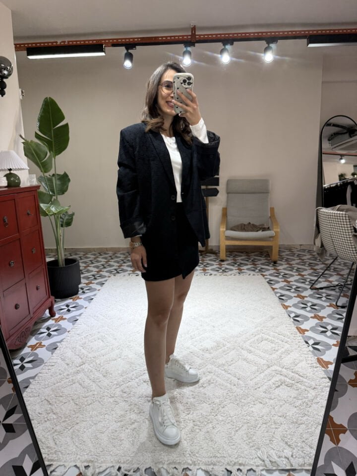 Fisto Şort Etek Takım